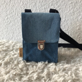 Blaue Smartphone Handytasche Purse Bag Jeans Upcycling